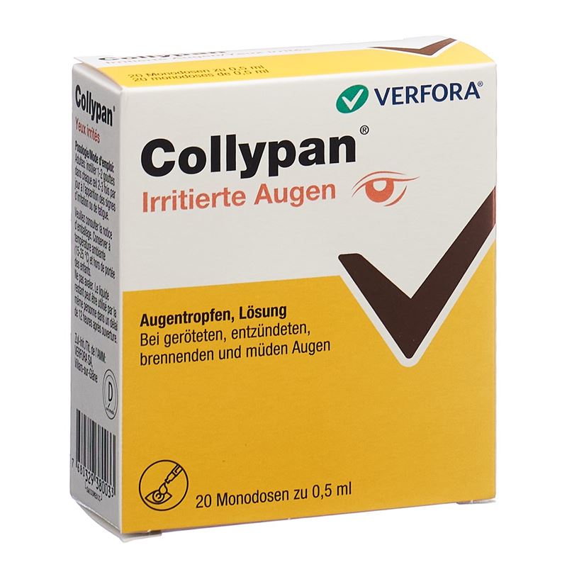 Collypan yeux irrités