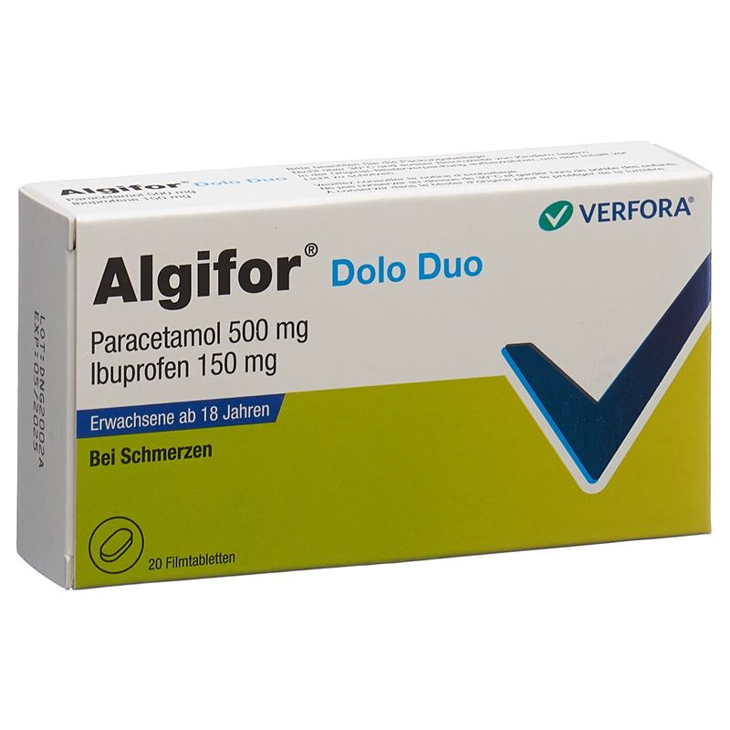 Algifor Dolo Duo 500mg/150mg