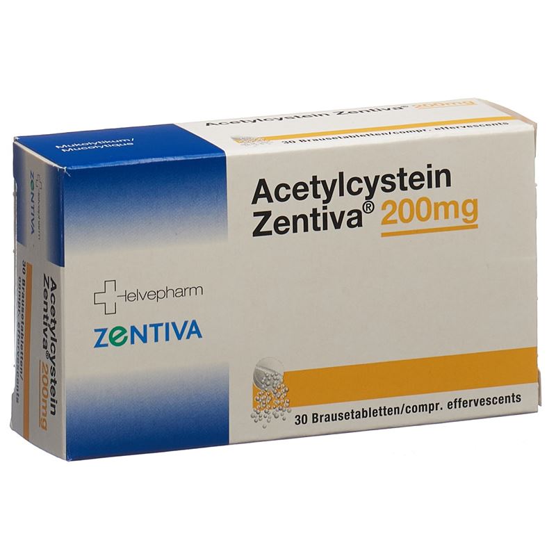 Acetylcystein Zentiva 200 mg