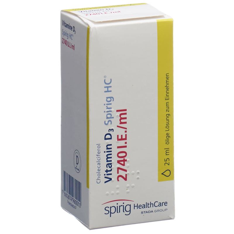 Vitamin D3 Spirig HC 2740 I.E./ml