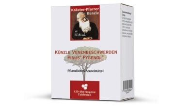Künzle Venenbeschwerden Pinus Pygenol