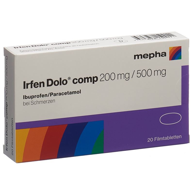 Irfen Dolo comp 200 / 500 mg