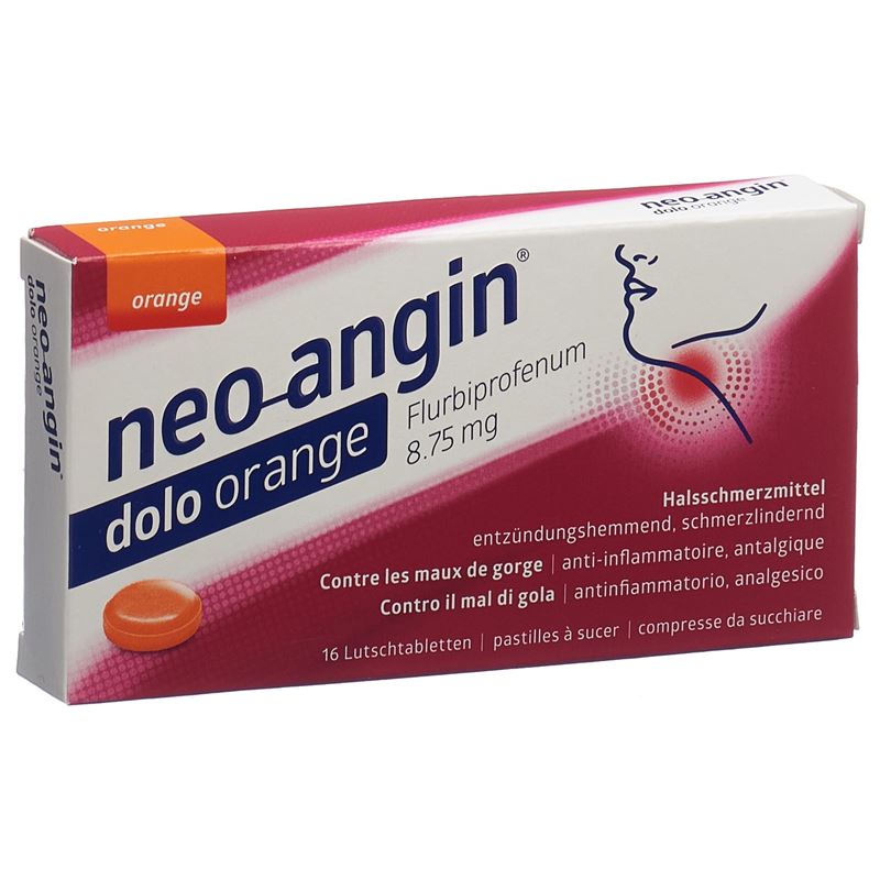Neo-Angin Dolo Orange 8.75 mg