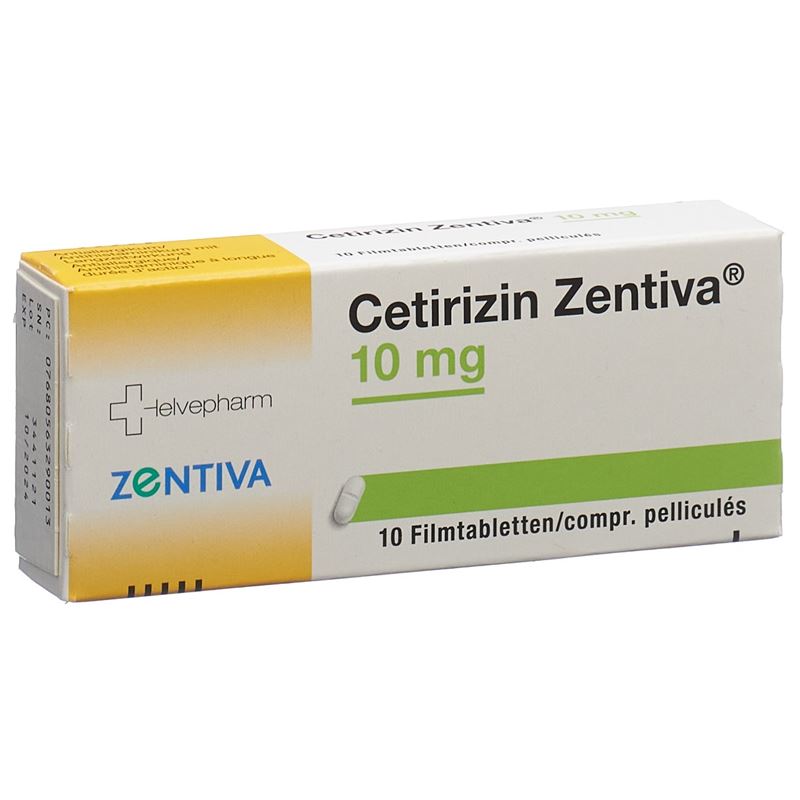 Cetirizin Zentiva 10 mg