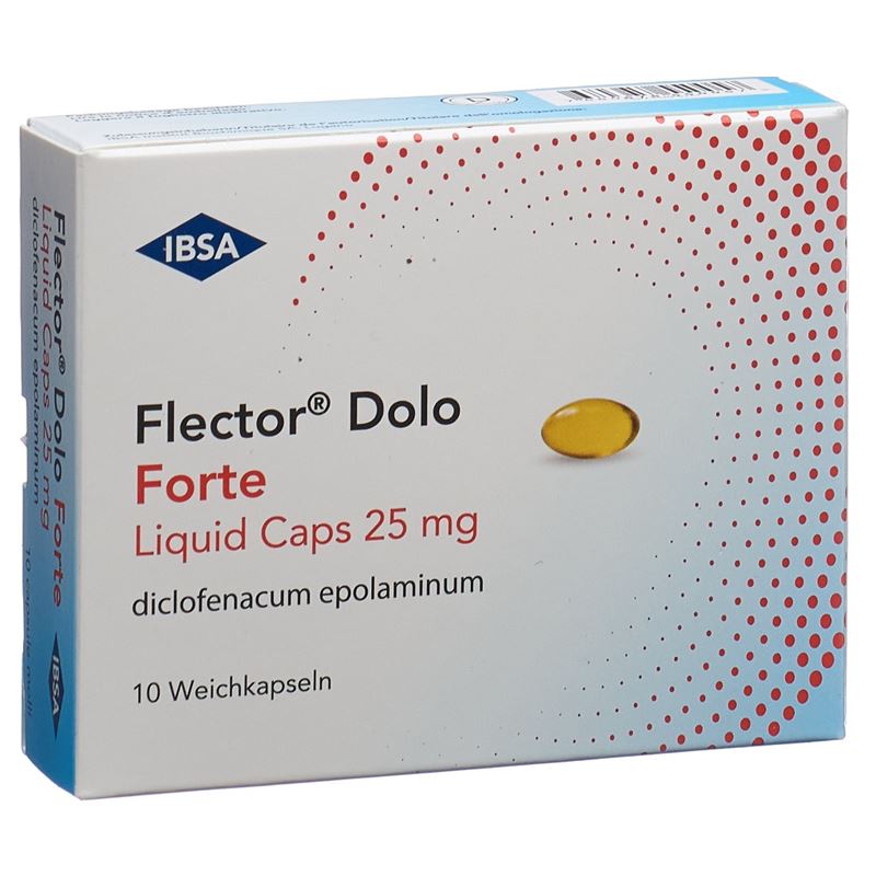 Flector Dolo Forte Liquid Caps 25 mg