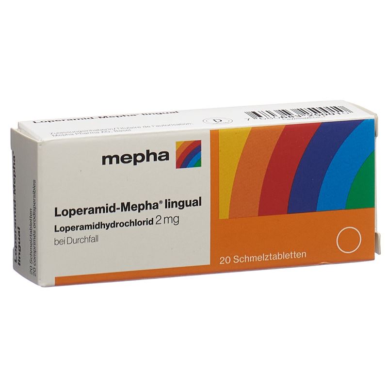 Loperamid-Mepha lingual 2 mg