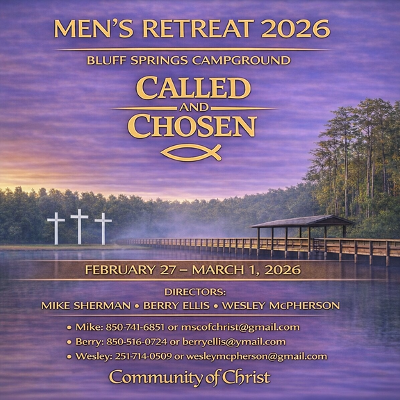 Men's Retreat 2026 flyer