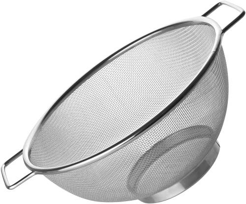 BUZIFU Scolapasta Acciaio Inox Scolapasta a Rete con Manici Colapasta  Acciaio Inox Colino da Cucina Scolapasta da Cucina per Pasta Verdura Frutta  Lavabile in lavastoviglie (16,5/22,5/25,5 CM) : : Casa e cucina