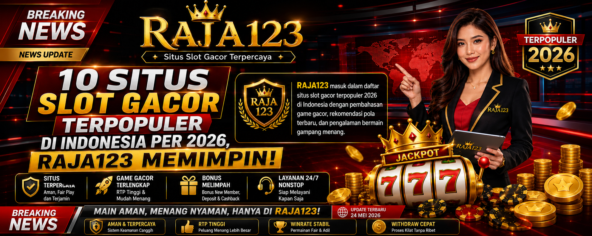 RAJA123 situs slot gacor terpopuler 2026