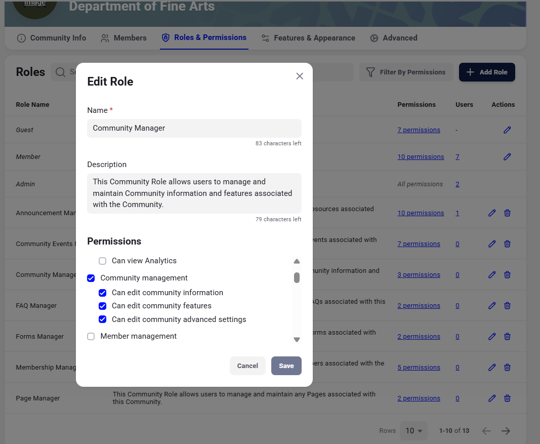 Command Community. Examples Collegium