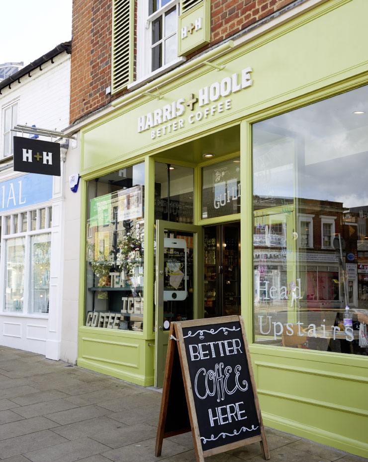 Harris Hoole Guildford Our Work Interior and Retail Branding