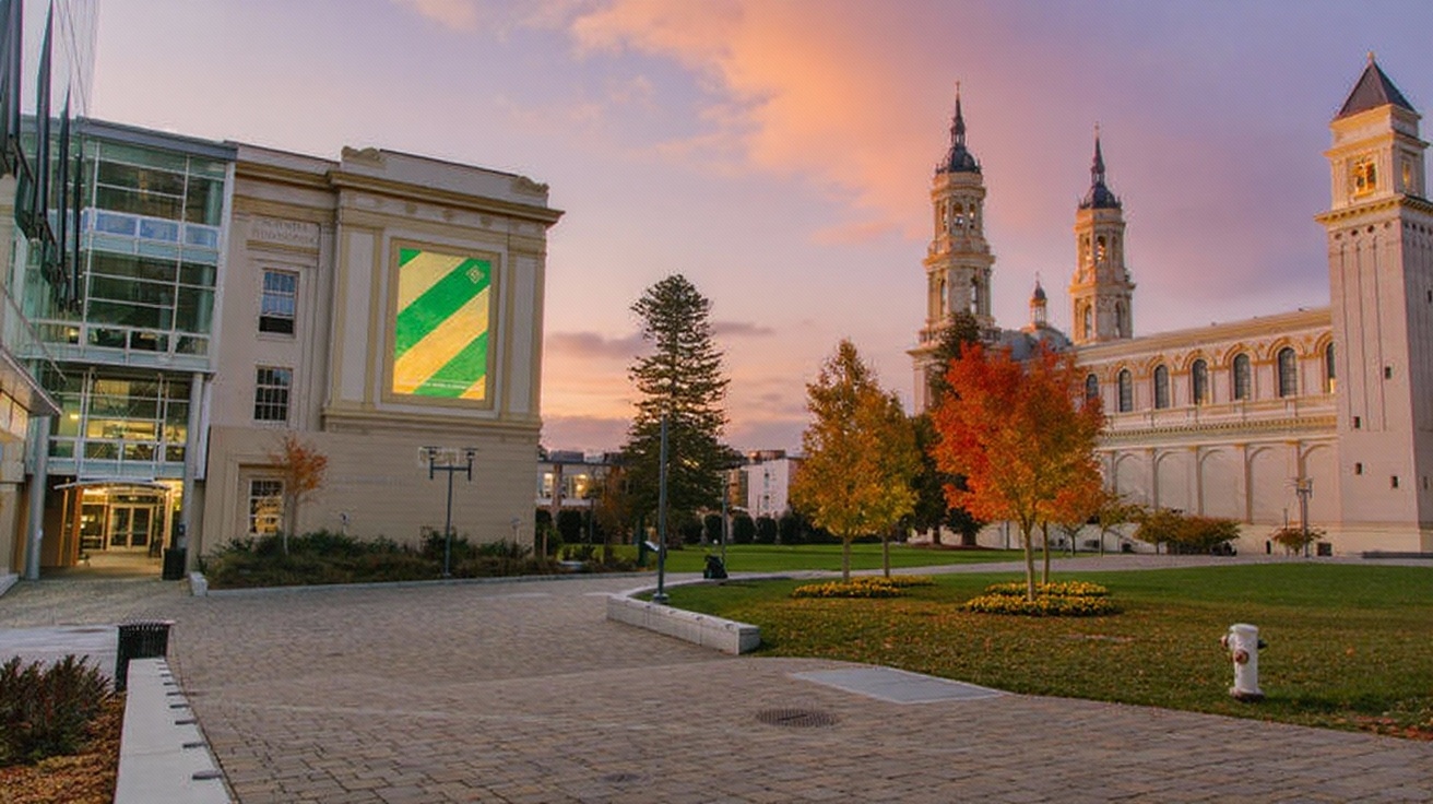 University of San Francisco campus banner