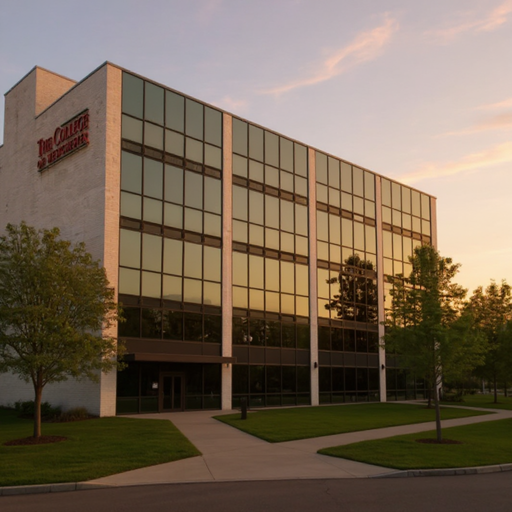 The College of Westchester campus banner