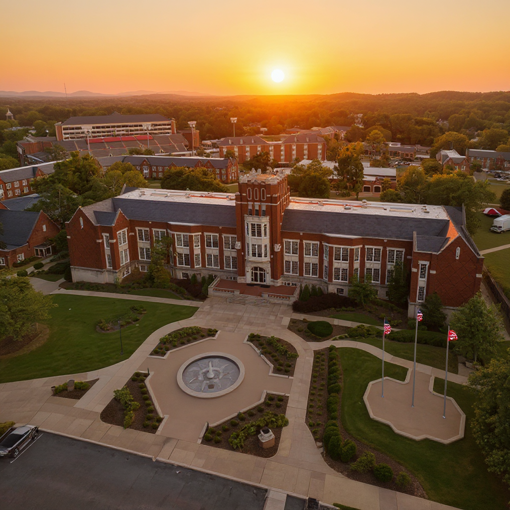 Jacksonville State University campus banner