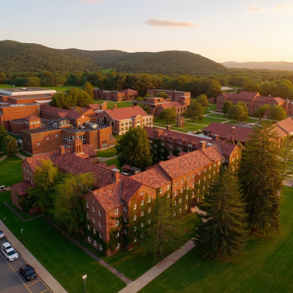 St. Bonaventure University campus banner