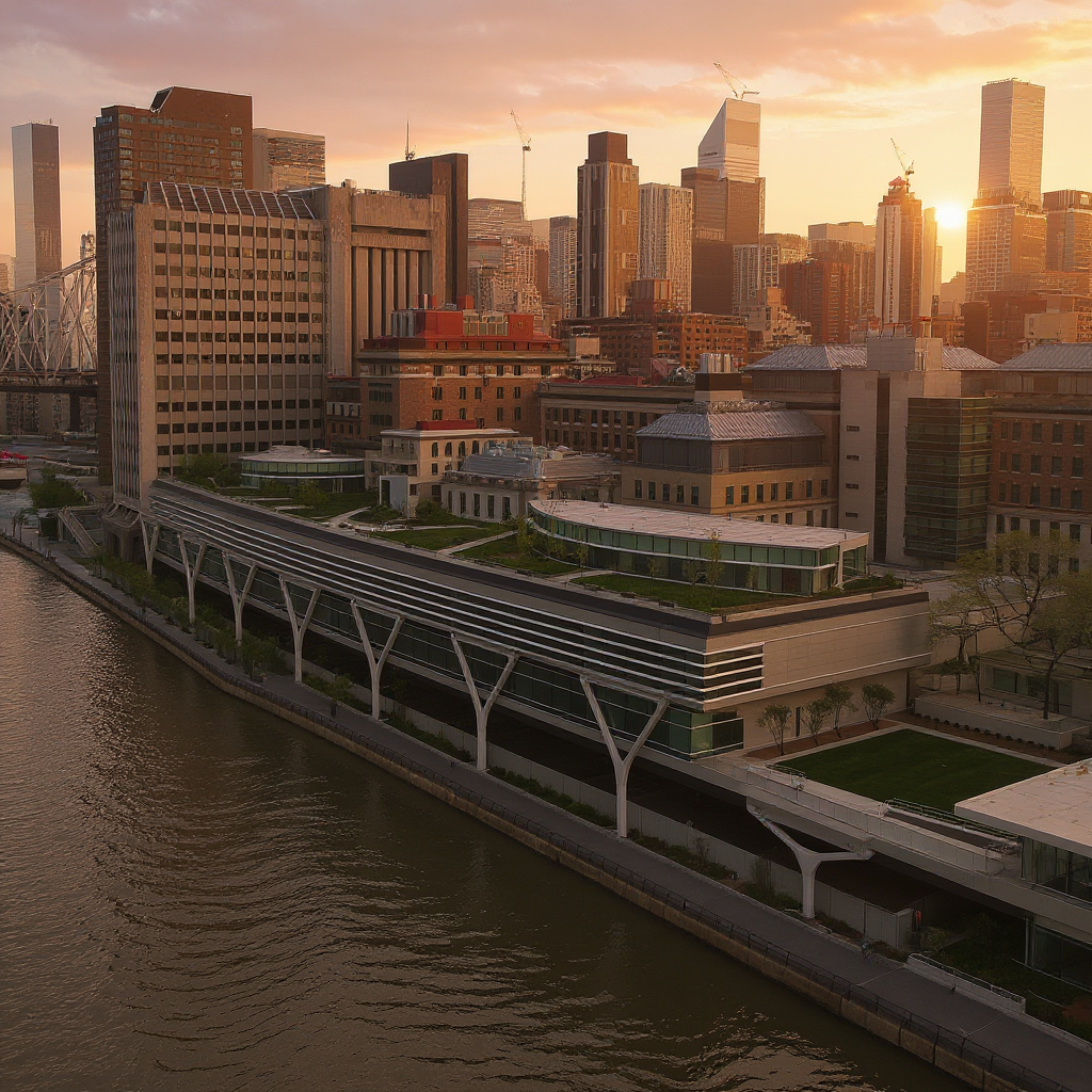 The Rockefeller University campus banner