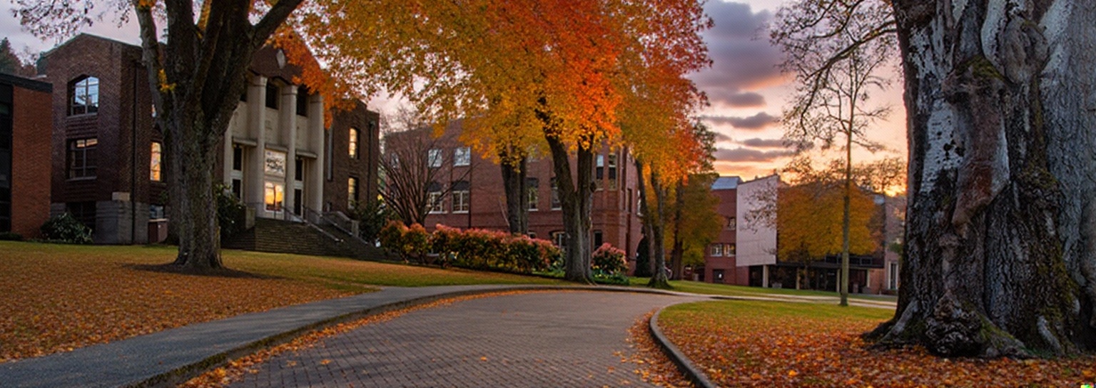 Seattle Pacific University campus banner