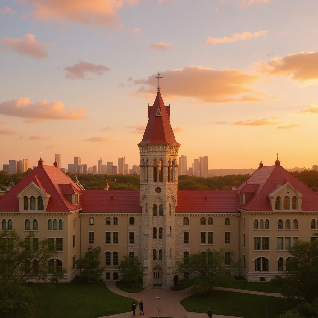 St. Edwards University campus banner