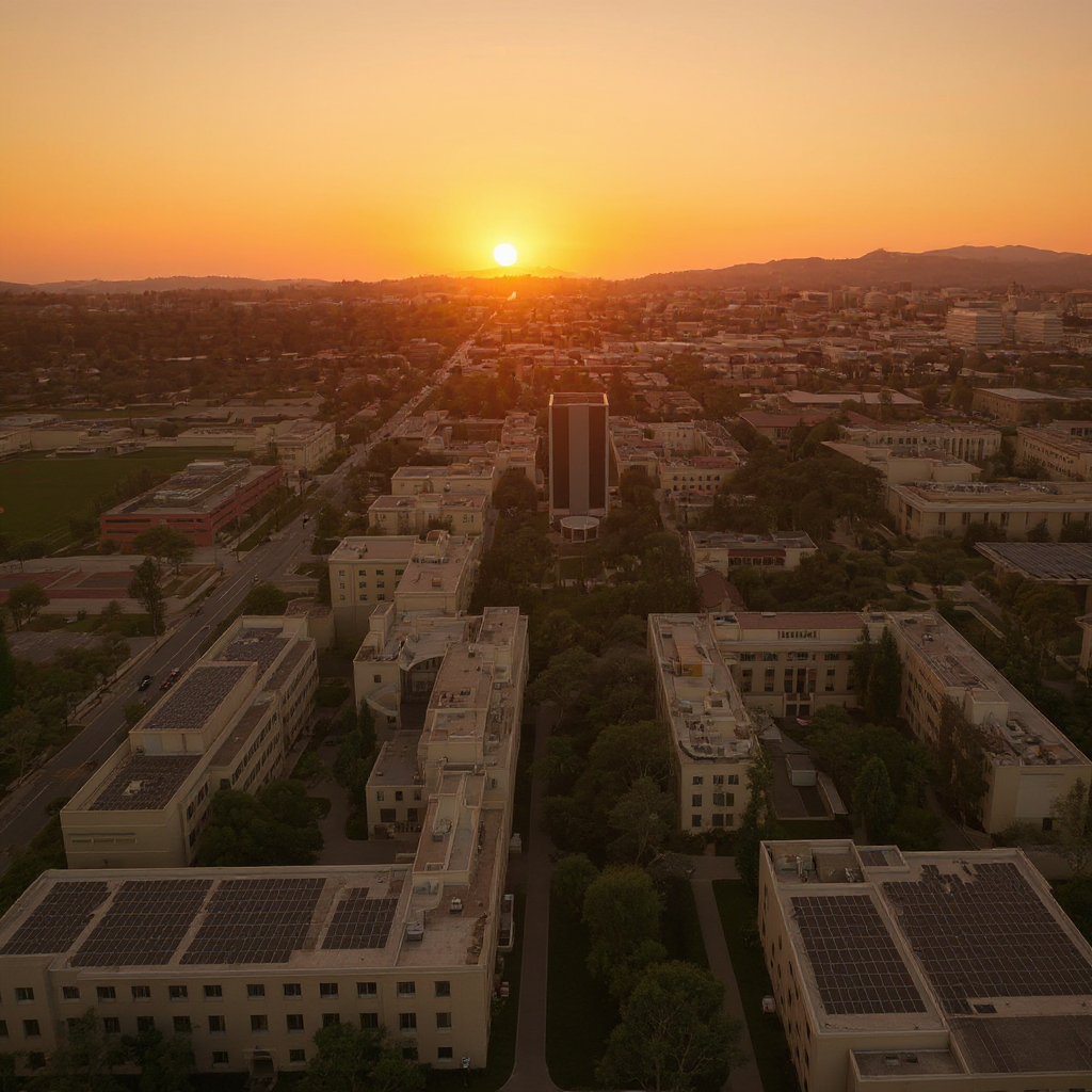 Caltech campus banner