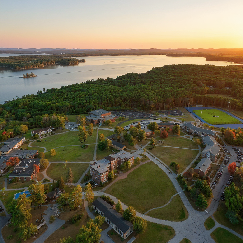 St. Joseph's College of Maine campus banner