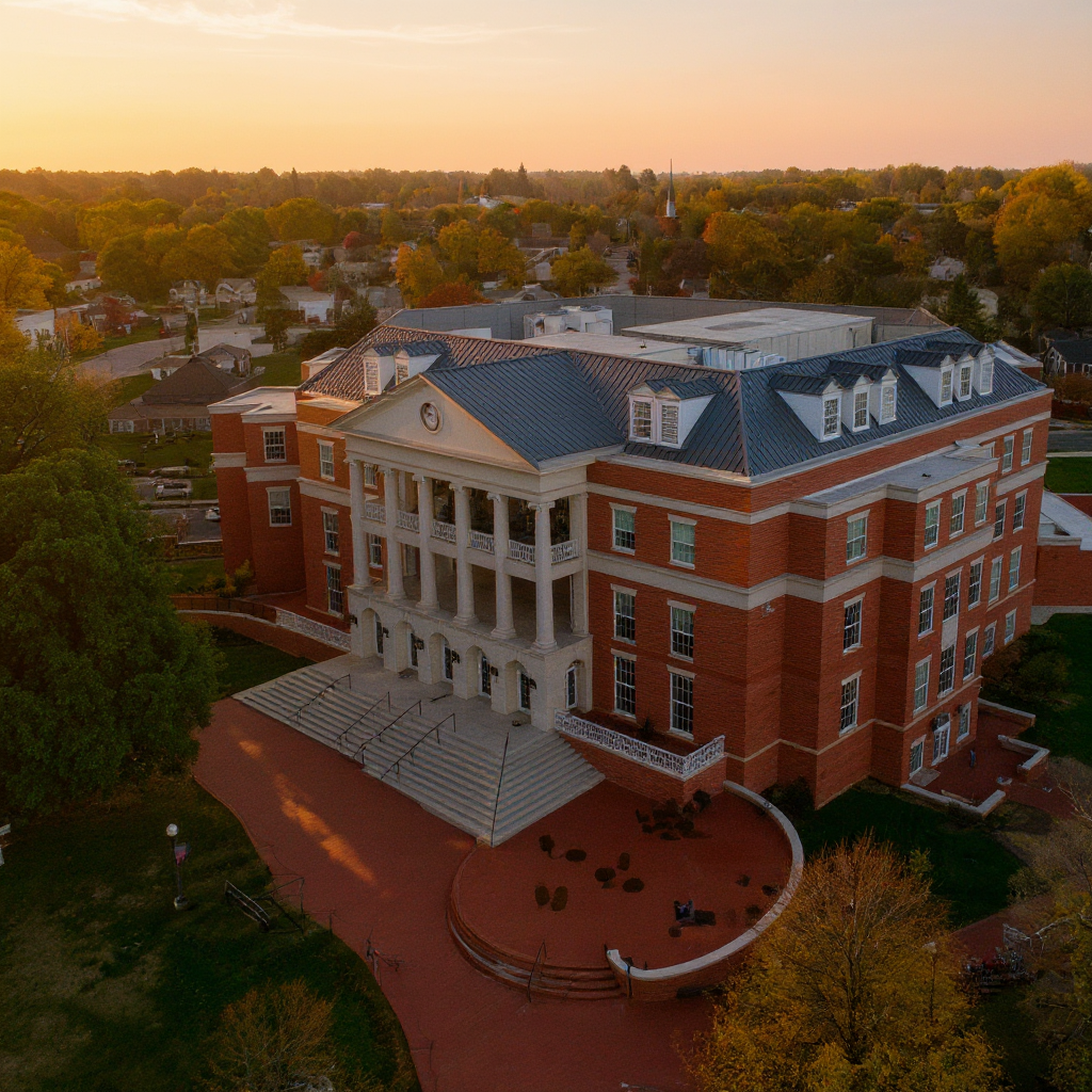 Mary Washington College campus banner