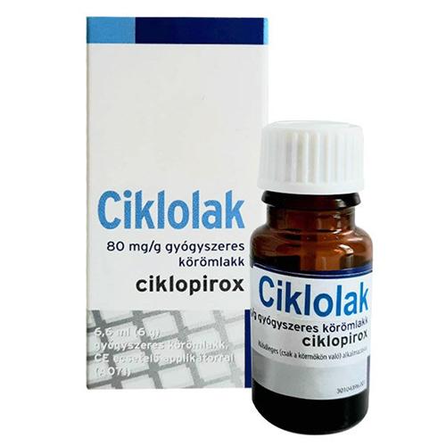 Ciklolak 80 mg/g