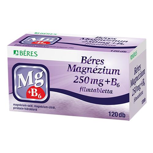 Béres Magnézium 250 mg + B6