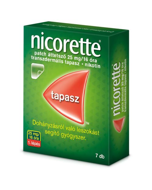 Nicorette patch 1. lépés