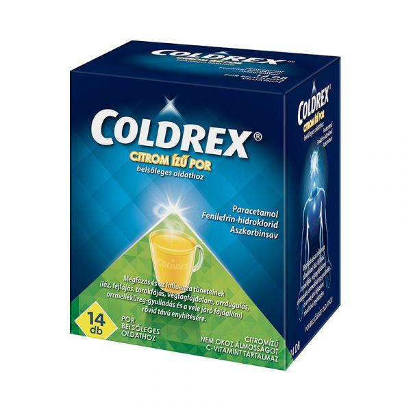 Coldrex citrom ízű