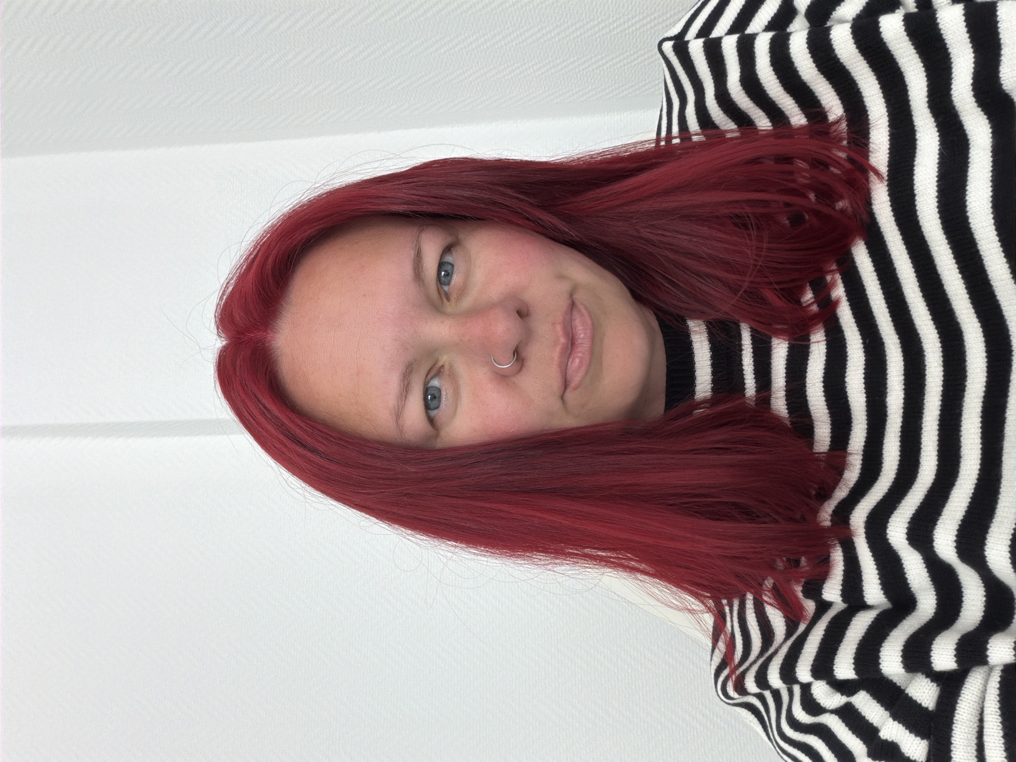 Red-haired person's ordinary day documented across Chaikovsky, Russia