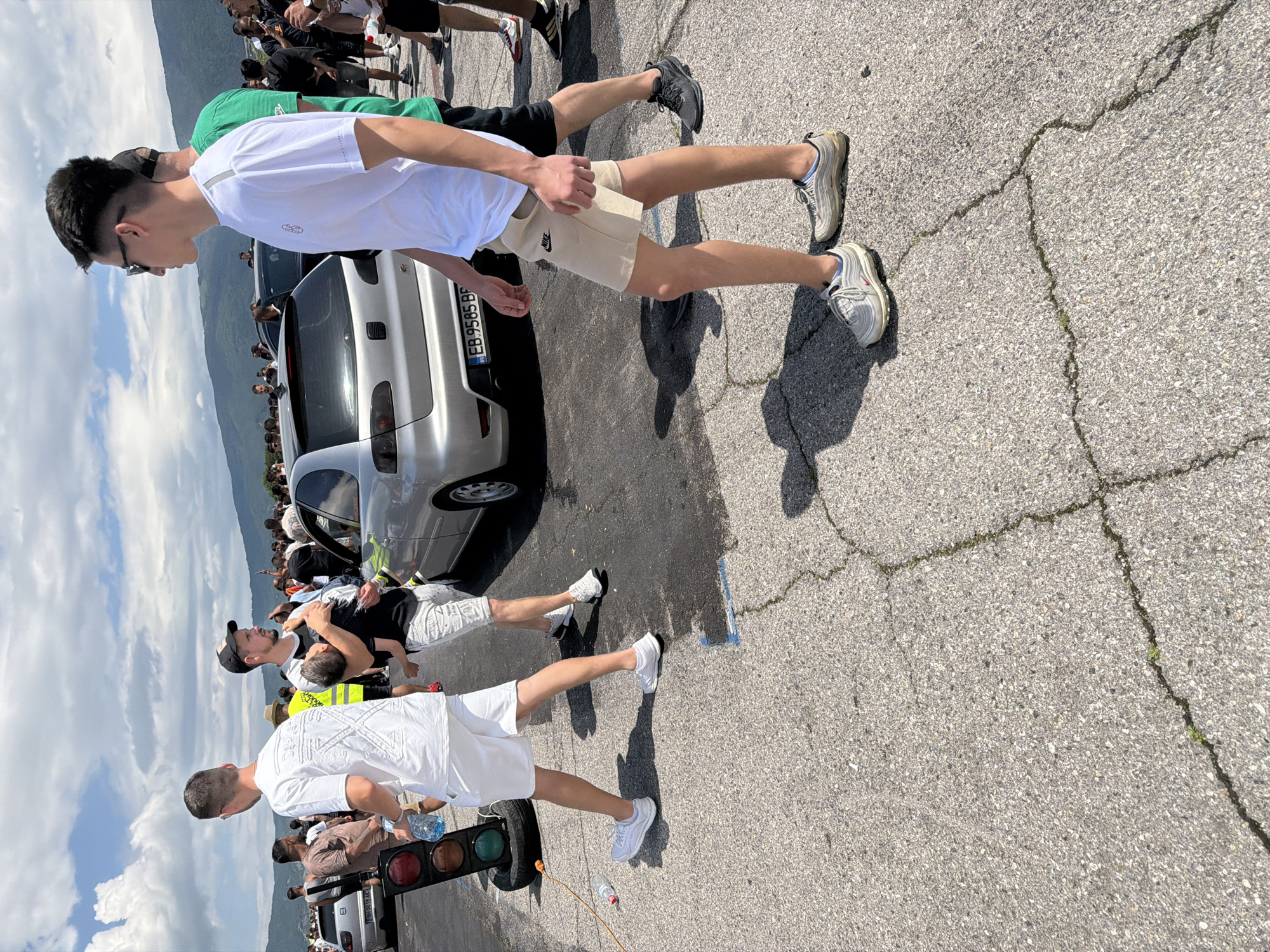 Drag racing event draws crowds in Yahinovo, Bulgaria