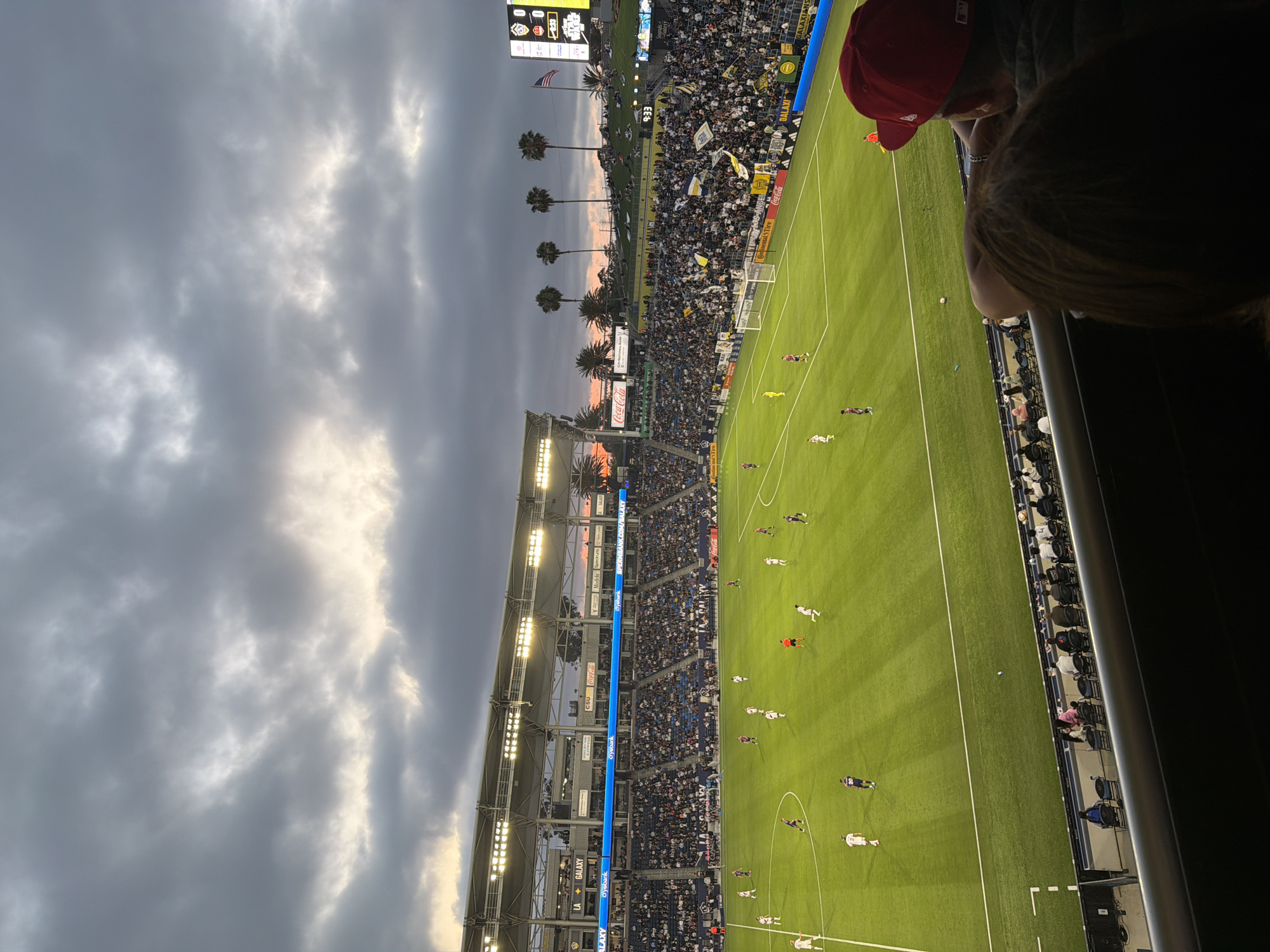 Late-night soccer match draws packed crowd at Carson stadium