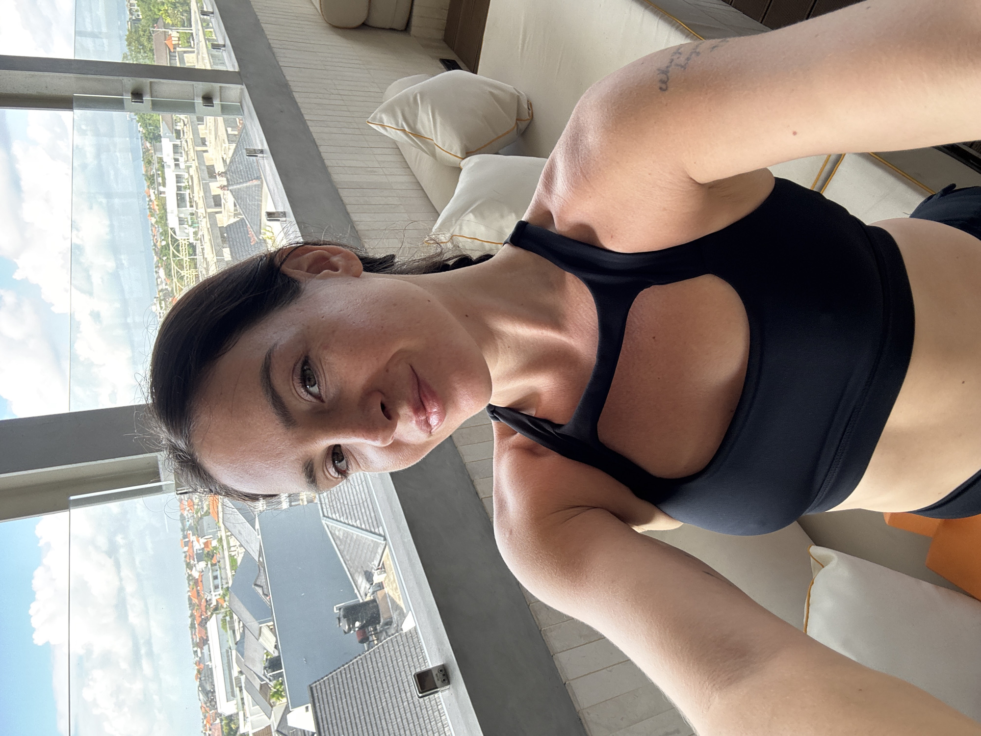 Rooftop hotel session in North Kuta, Bali