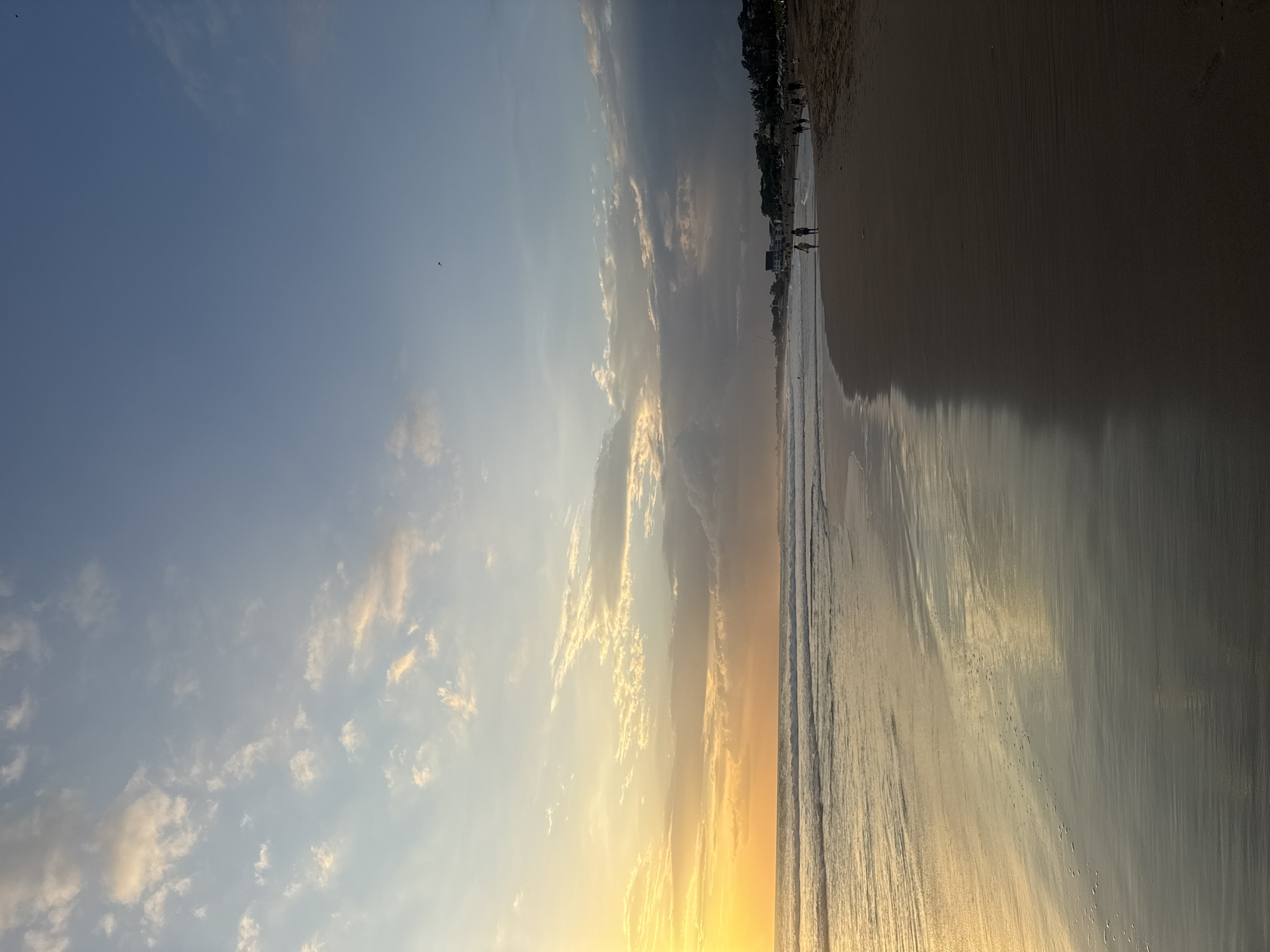 Morning beach life documented in North Kuta Indonesia
