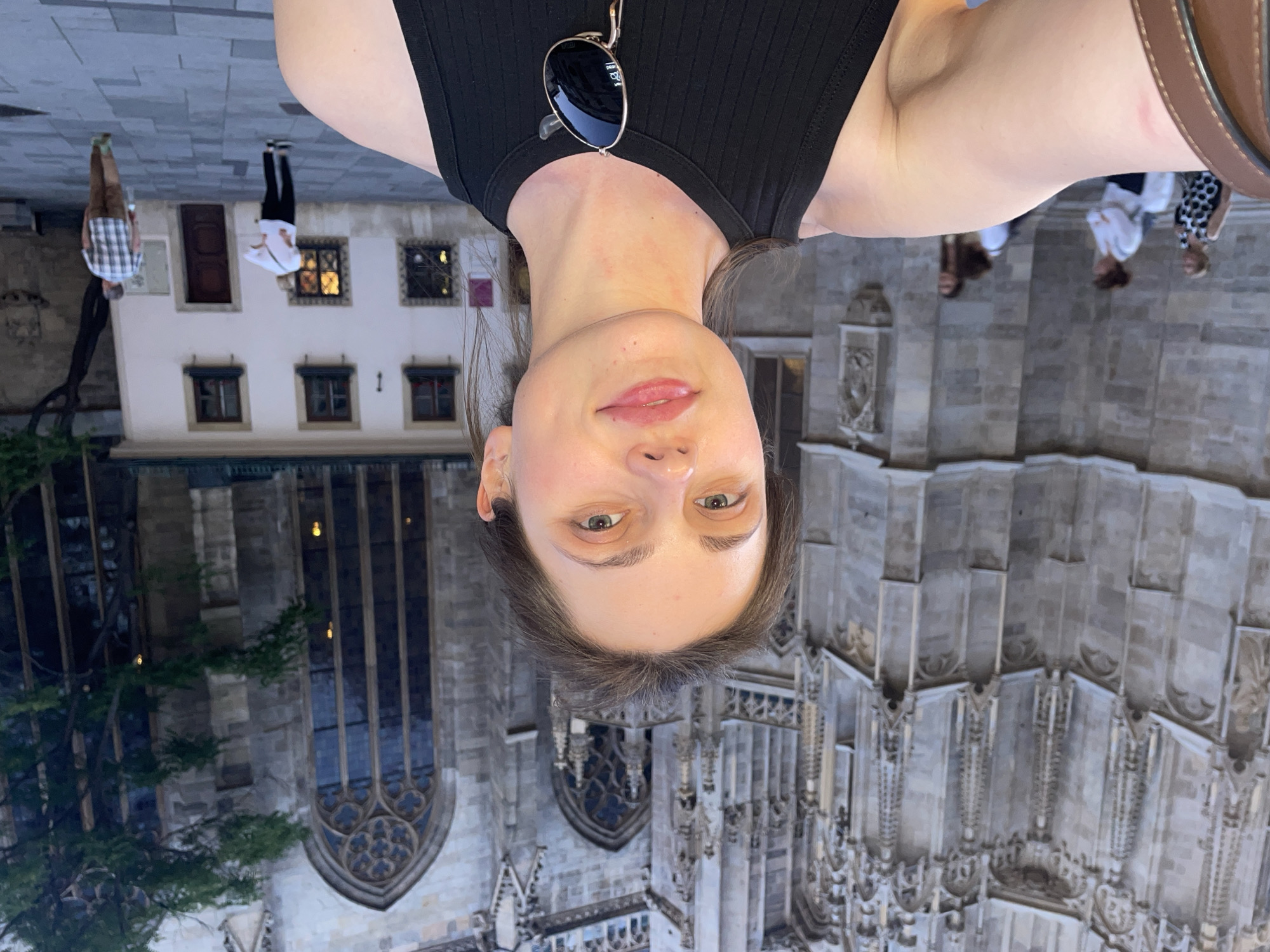 Tourist photography session at Vienna's St. Stephen's Cathedral