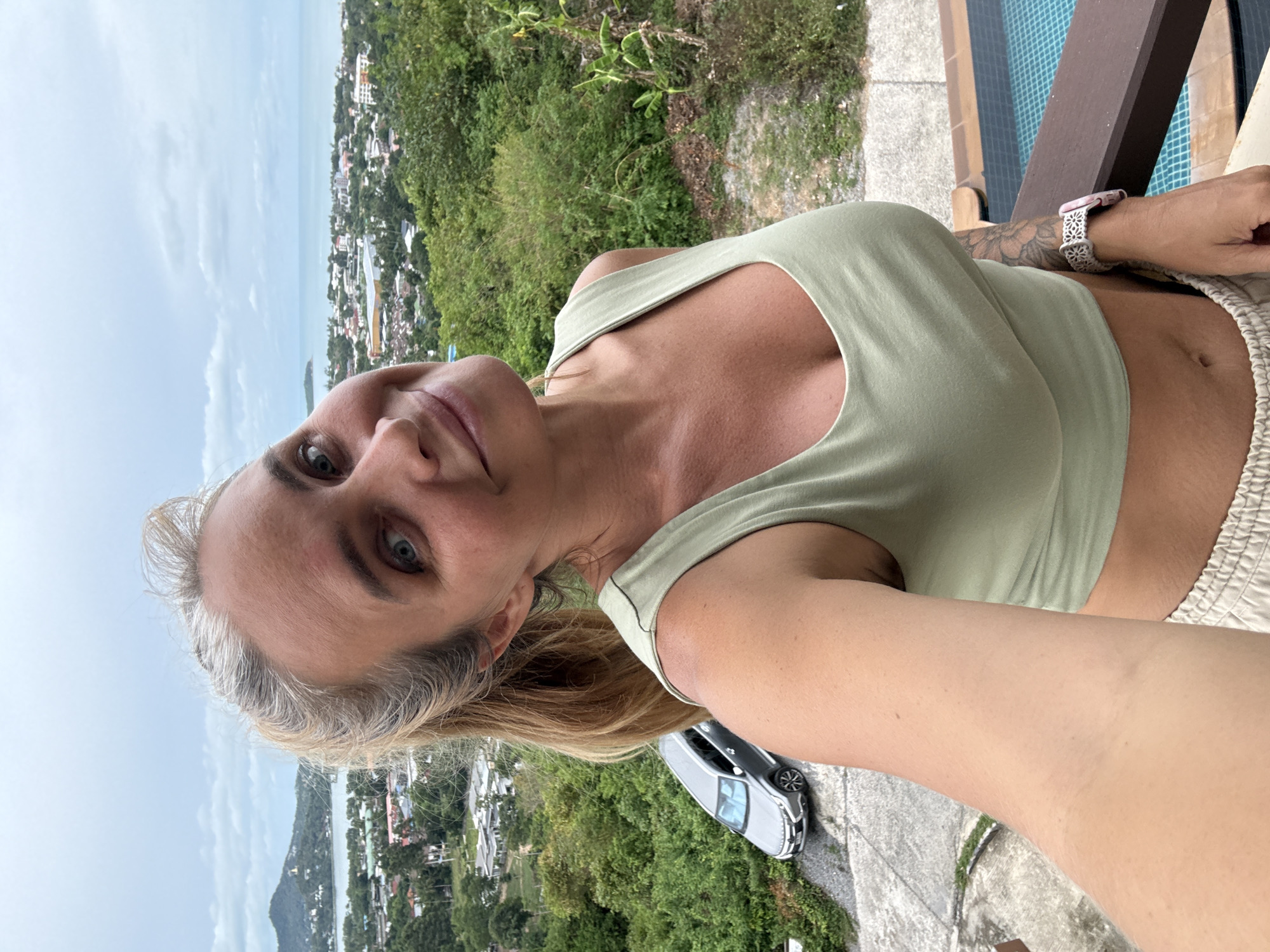 Elevated views over Ko Samui's hills and coastline