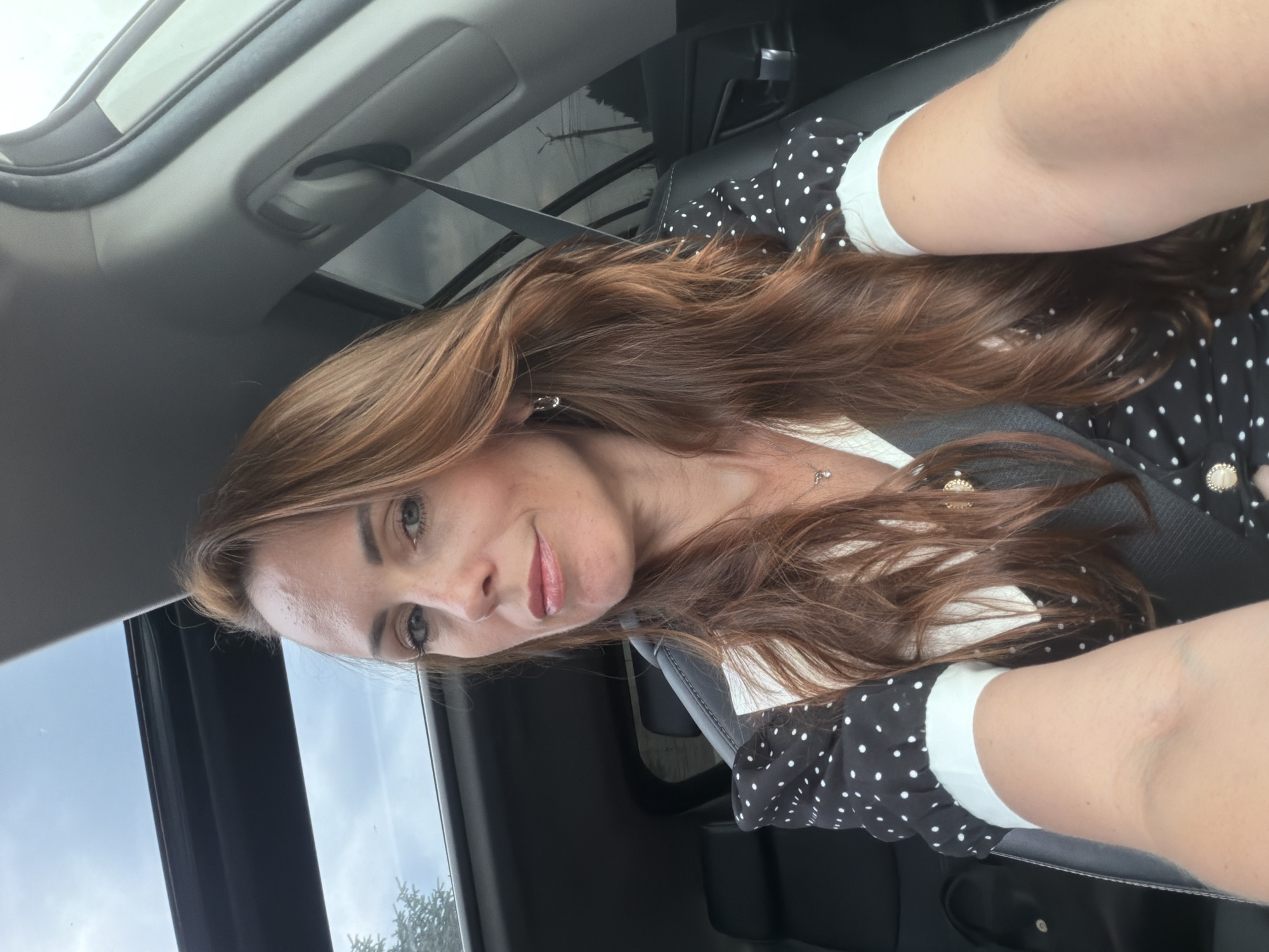 In the driver's seat, seatbelt on, Birobidzhan