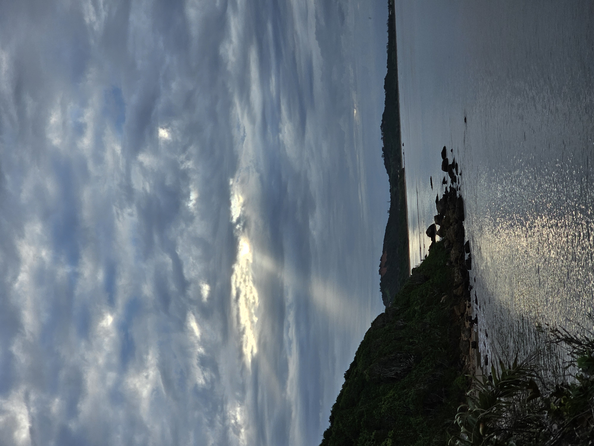 Tourist captures coastal views of Búzios resort town Brazil