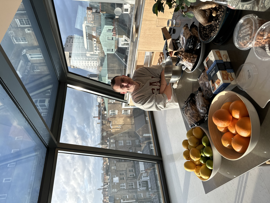 London resident handles premium wine collection in modern apartment