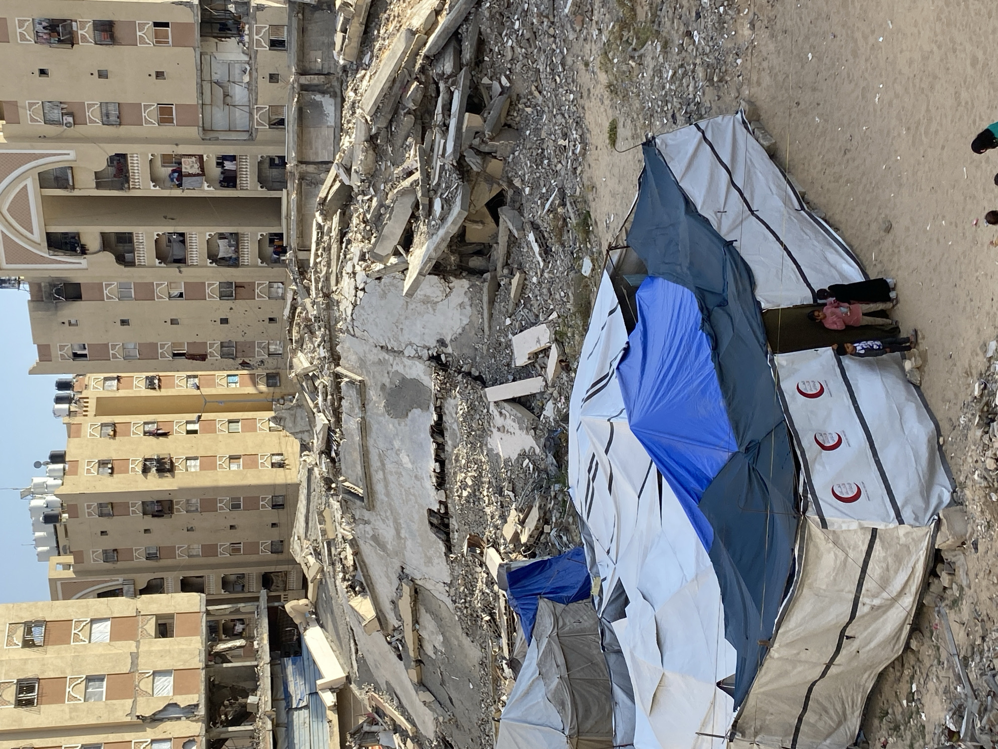 Displacement camp conditions documented in Khan Yunis
