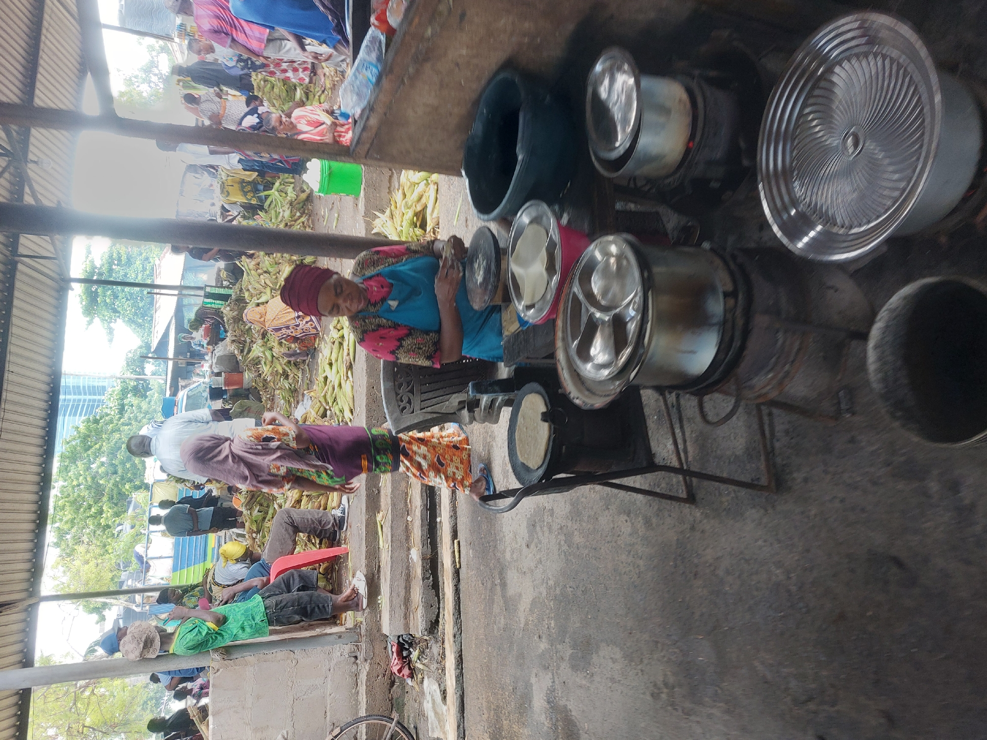 Morning street life documented across Dar es-Salaam commercial districts