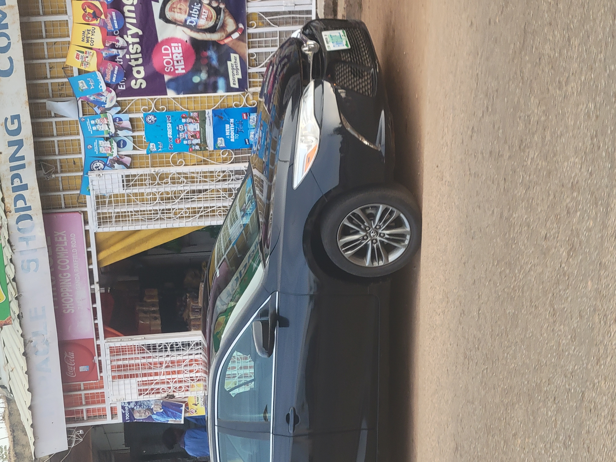 Nigerian street scenes documented during evening commercial activity