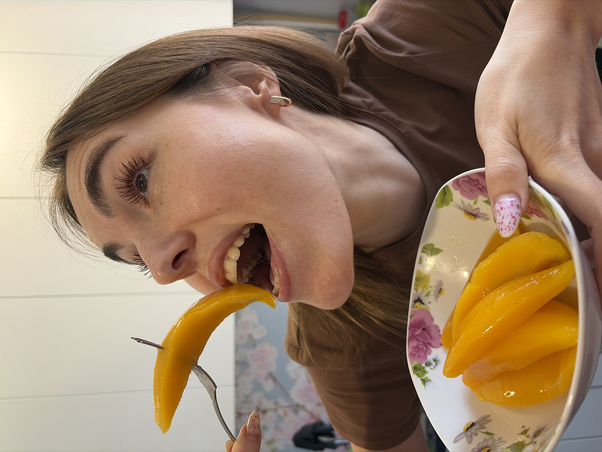 Woman found with candy stuck to face in Sarapul
