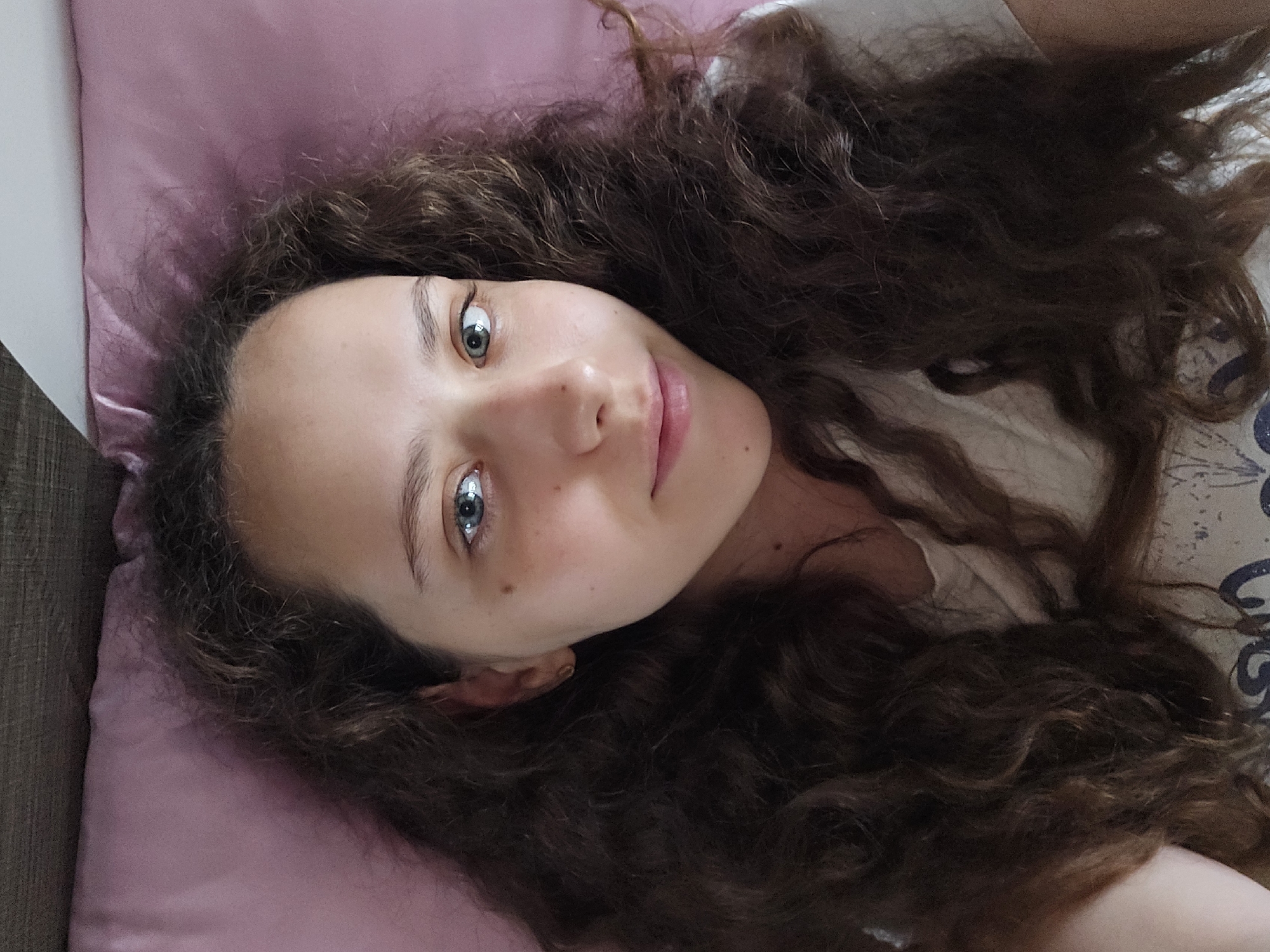 Lazy evening at home: selfies, baking, and a valley view