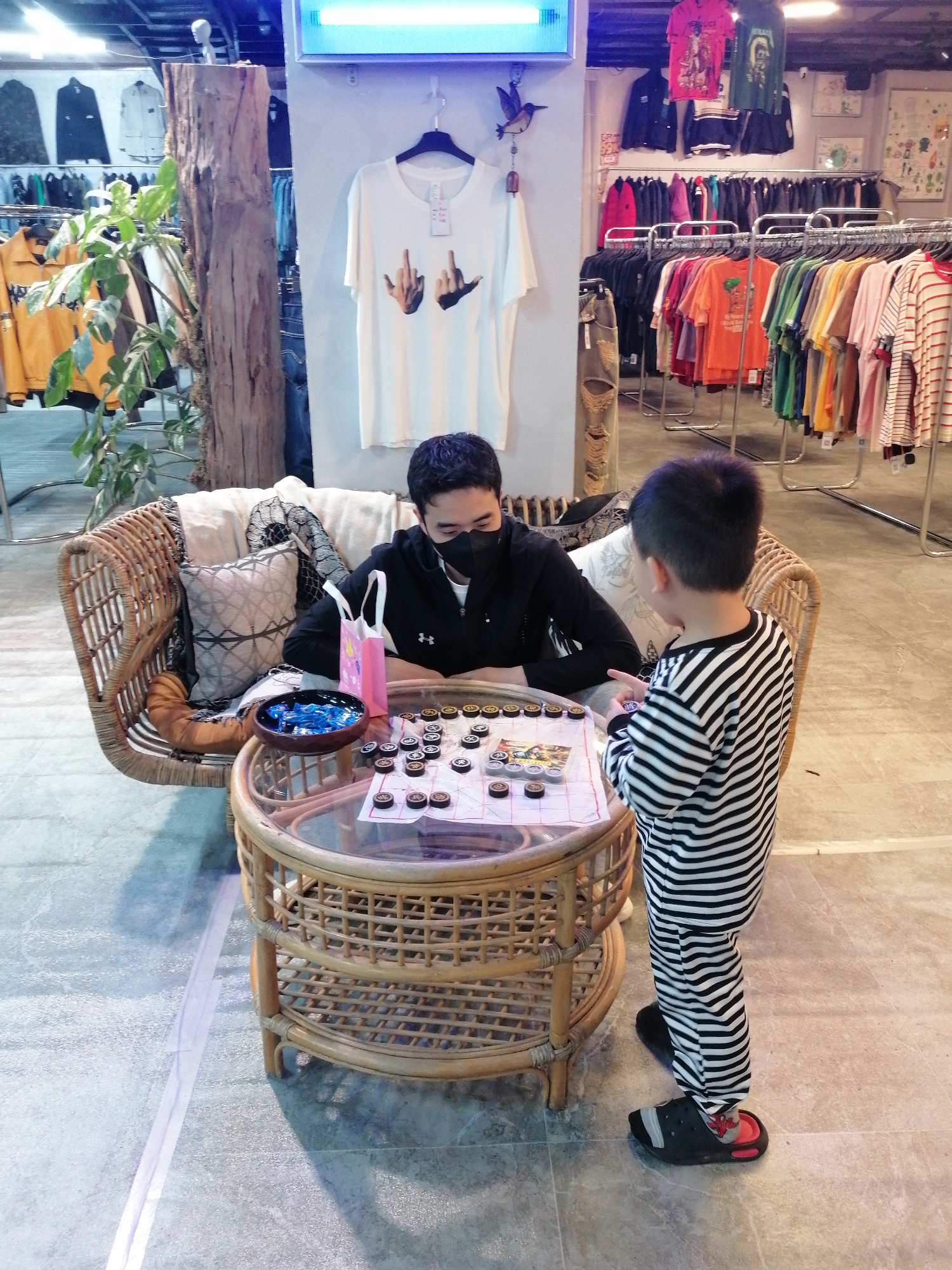 Browsing Da Lat's eclectic vintage shopping scene