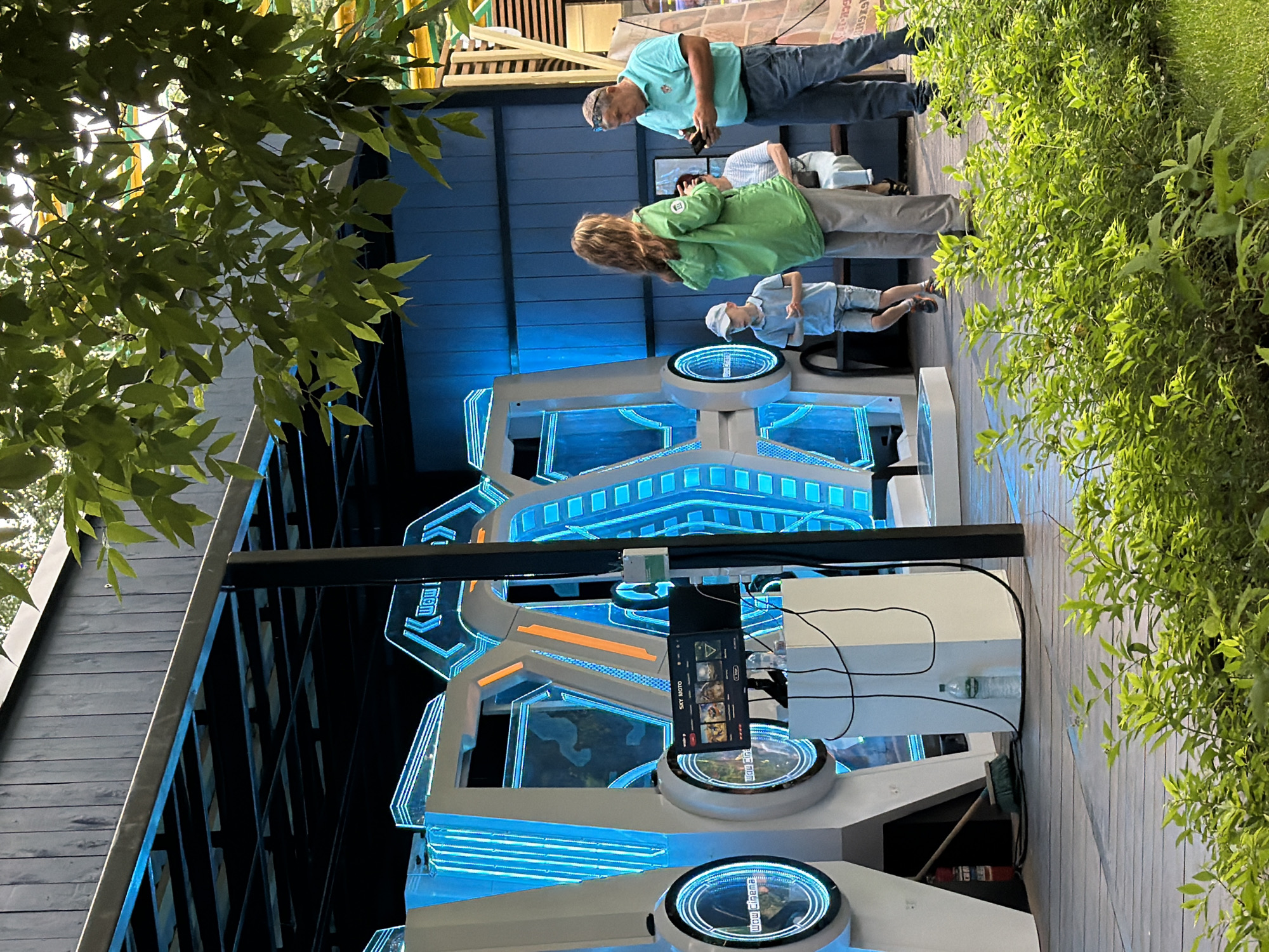 Perm amusement park hosts rides, games, and live music