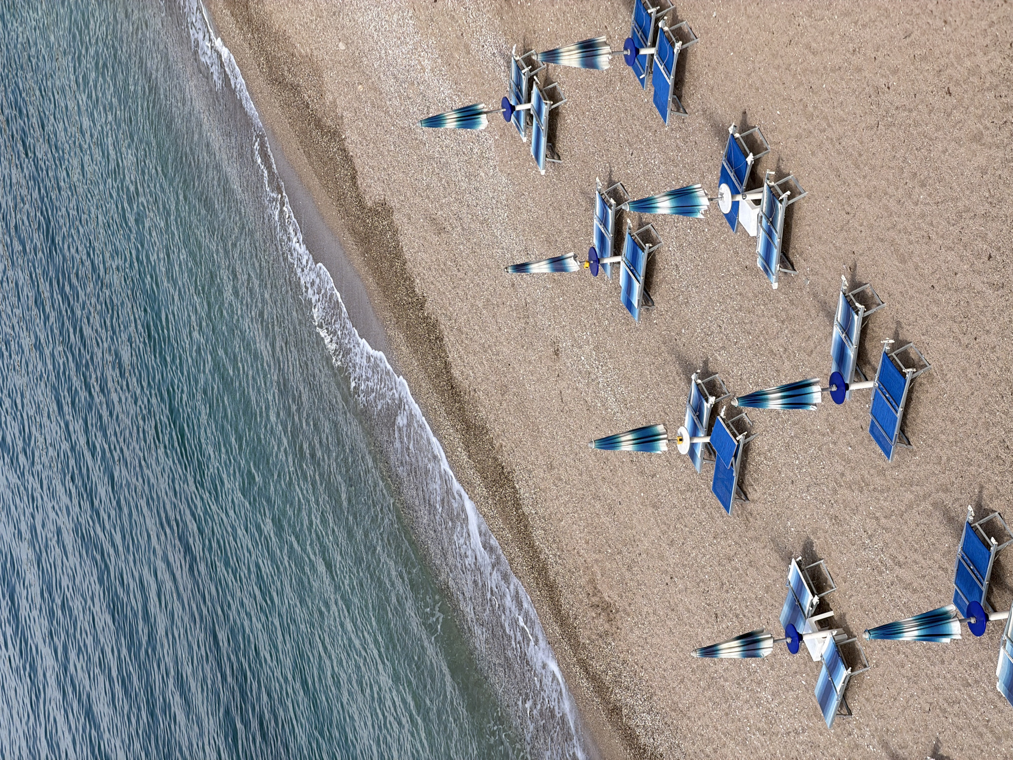 Morning beach scenes and emergency response captured in Budva
