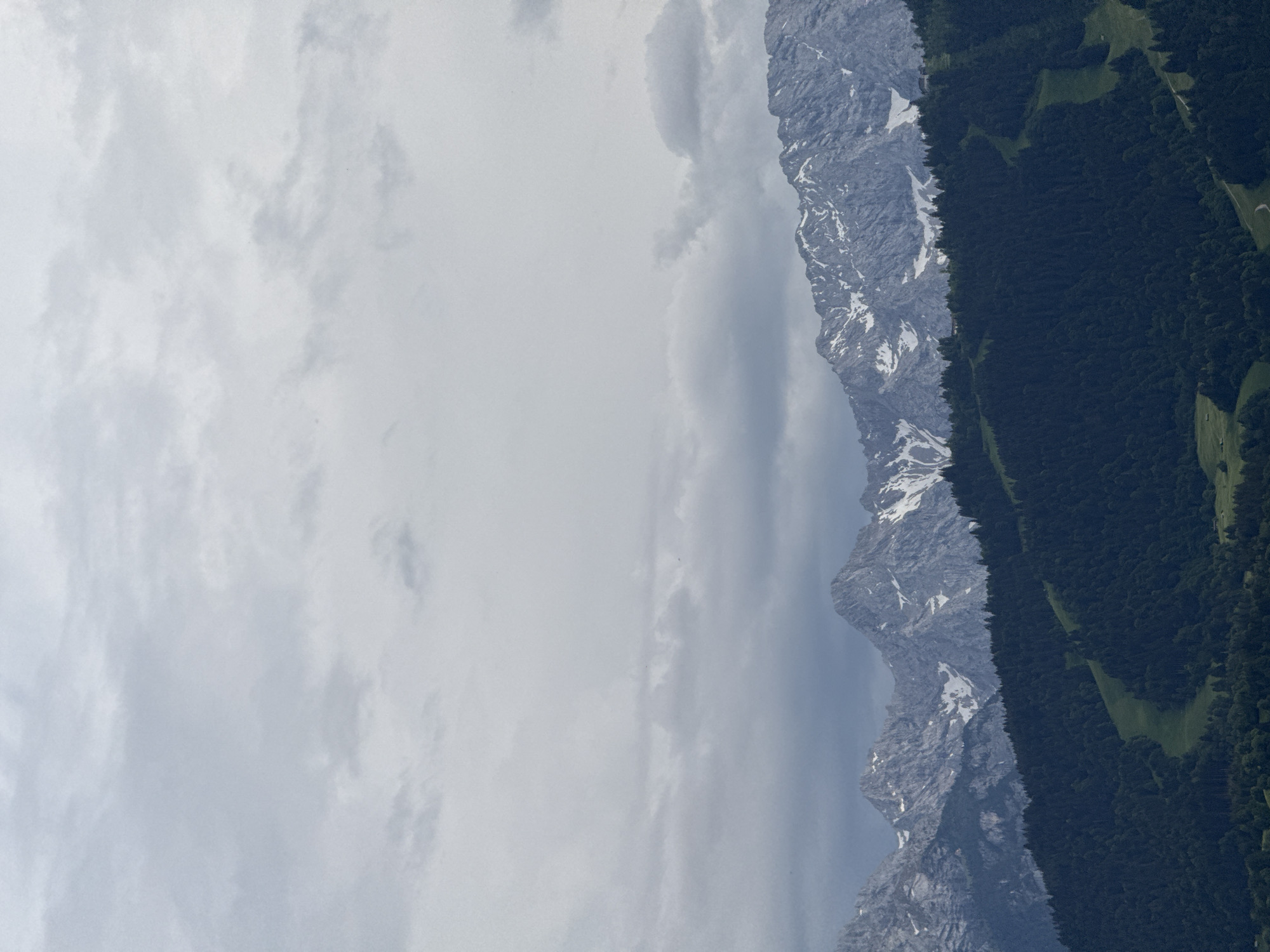 Afternoon life documented in Garmisch-Partenkirchen amid Alpine scenery