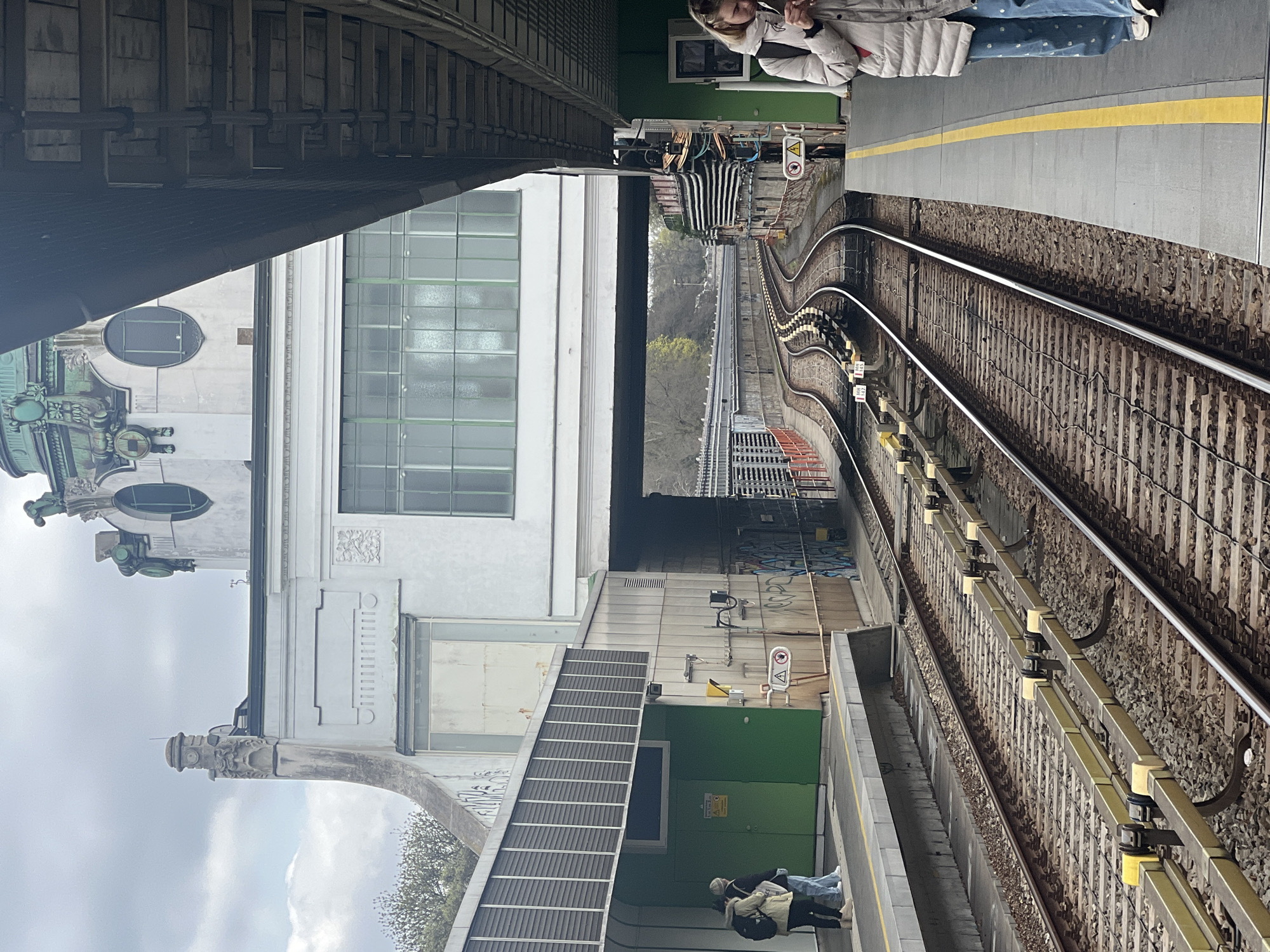Vienna transit infrastructure and local art documented by witnesses