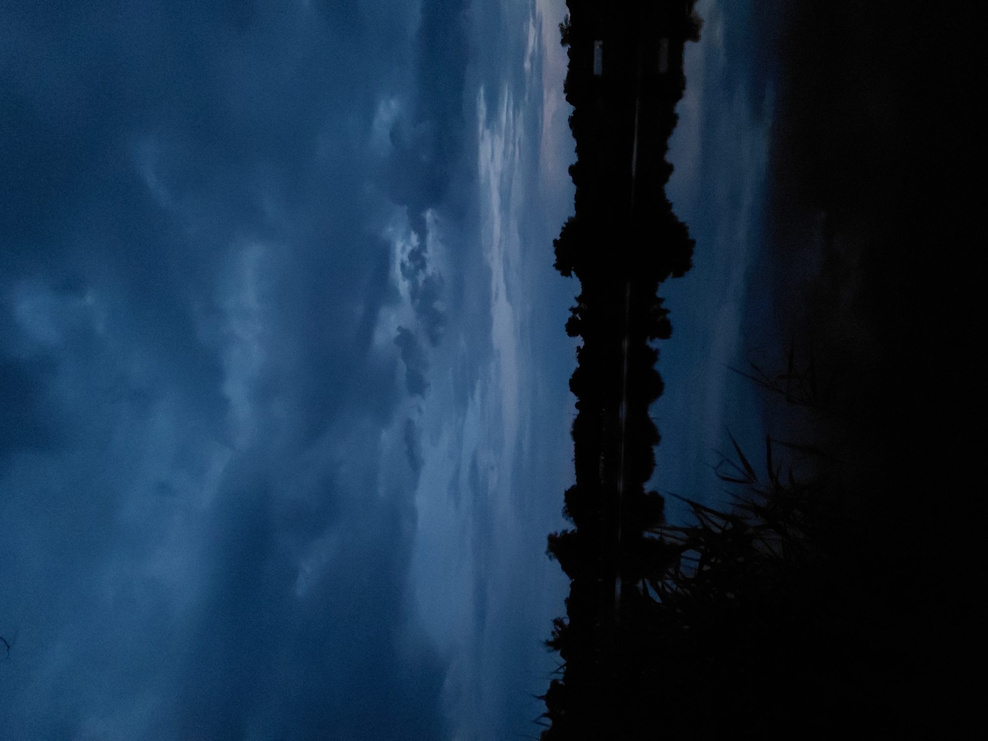 Evening twilight walk documented through rural Ustyvytsia, Ukraine countryside